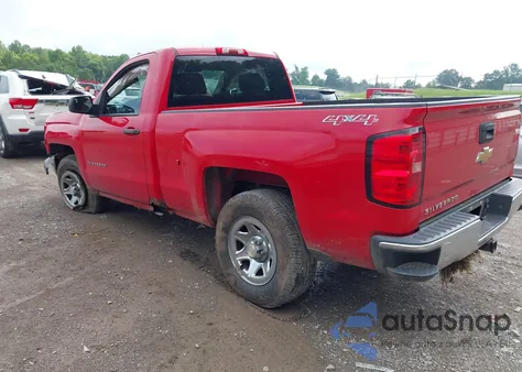 2014 Chevrolet Silverado 1500 Work Truck 2Wt из США, поврежденный, VIN 1GCNKPEC6EZ239955